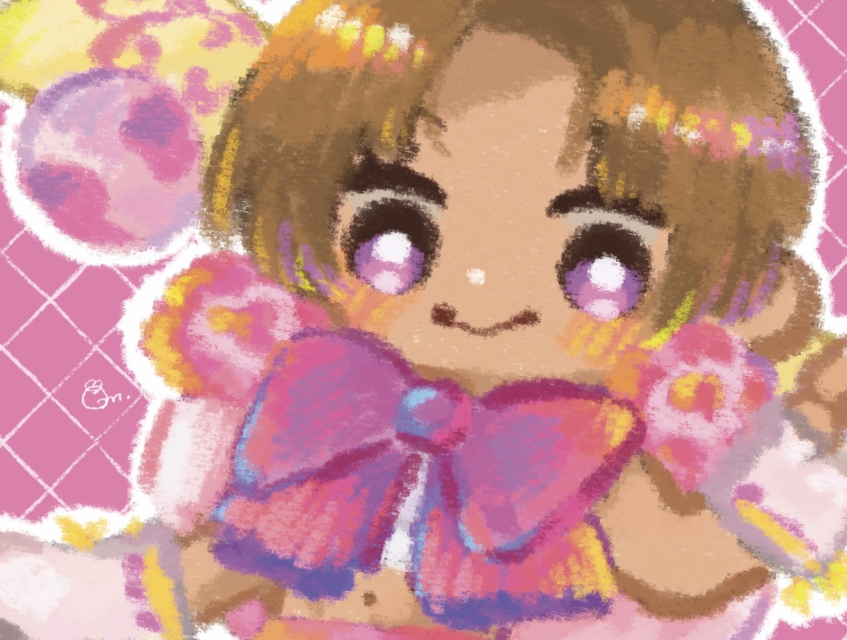 クレヨンのようなやさしいアイコンを描きます あたたかくカラフルな雰囲気を描きます イメージ5