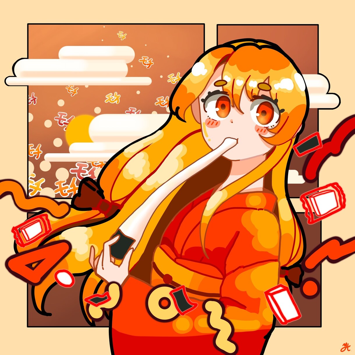 年賀状に使用できるイラスト描きます あなたの新年が素敵な年になりますように！イラスト描きます！ イメージ7