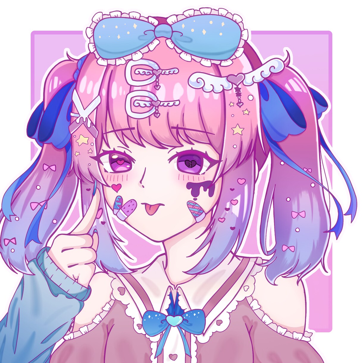 可愛いさ100%のアニメアイコンをお描きします 男の子、ミニキャラも！VTuberさん○　オーダーメイド○ イメージ1