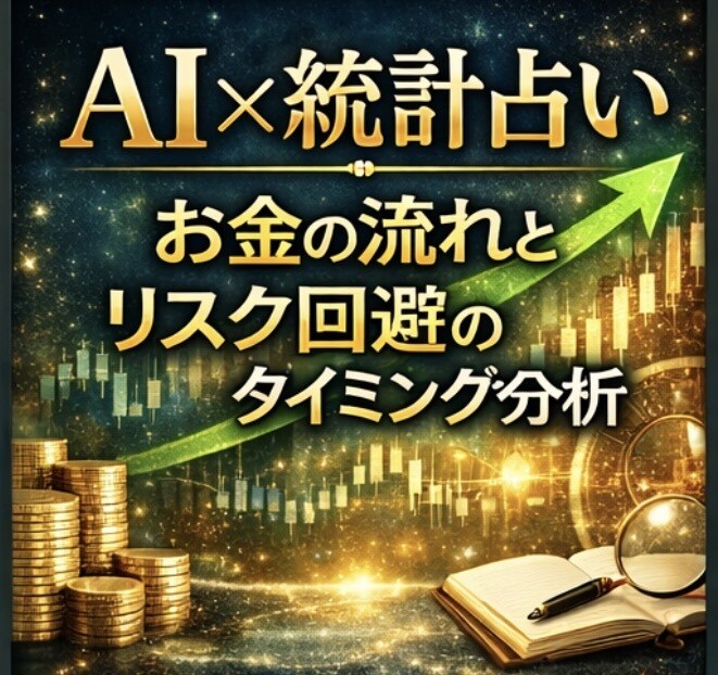 AI×統計占いでお金の流れと時期を分析します いつ動くべきか、いつ守るべきか。お金の分かれ道を可視化します イメージ2