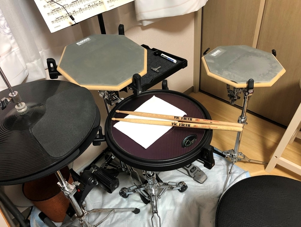 自宅で上達！オンラインドラムレッスンします 練習パッド等を使った手軽に始めるオンラインドラムレッスン！ イメージ5