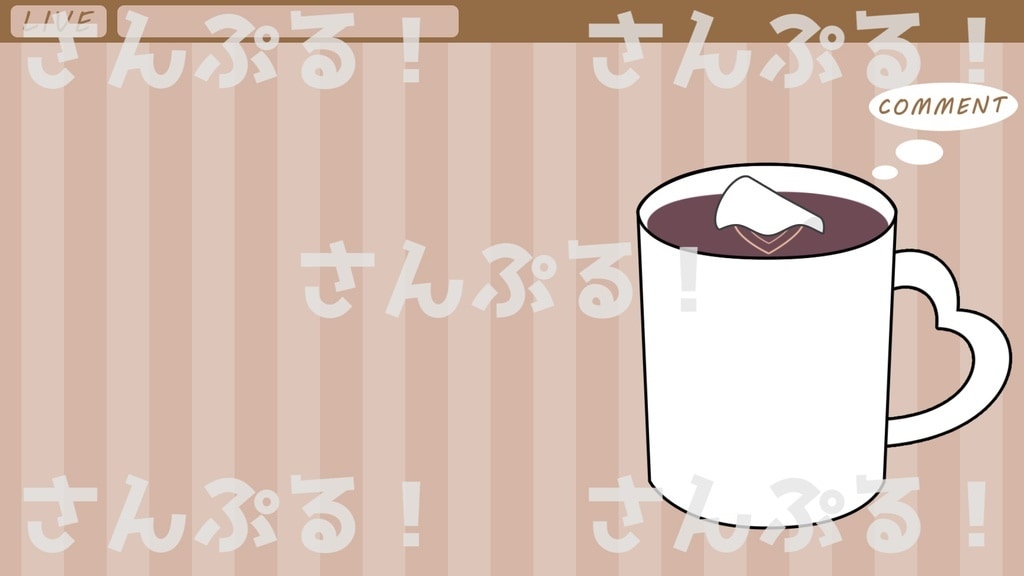 Vtuber様、配信者様用“動く”背景作成します 動きで差をつける！貴方の配信を華やかに彩ります！ イメージ2