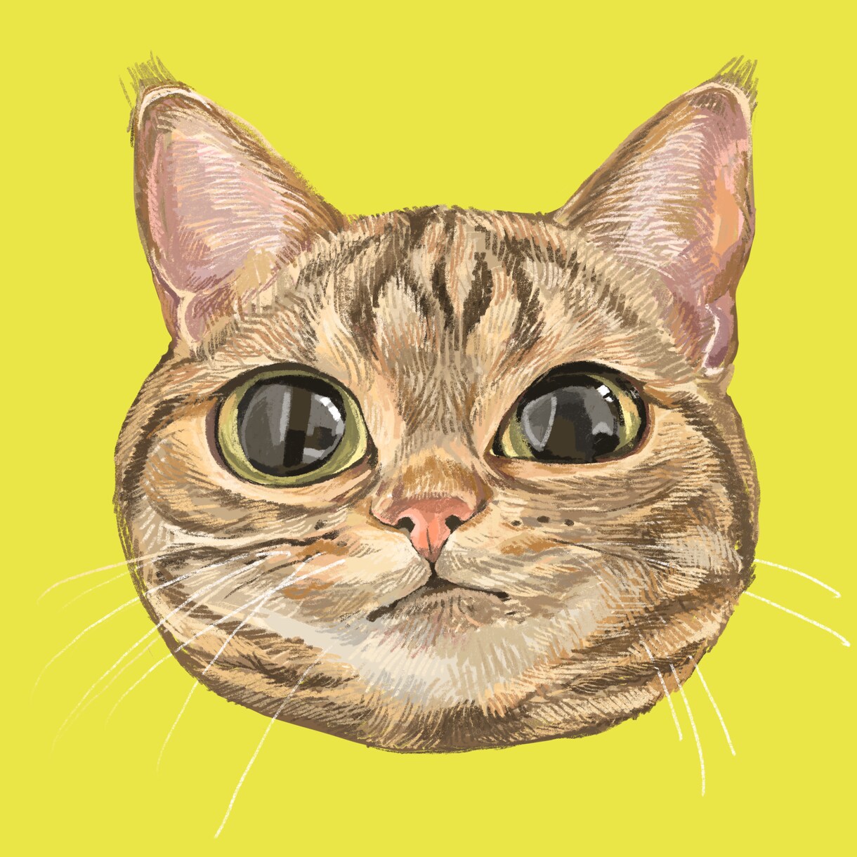 可愛くてオシャレなペットの絵描きます お顔のアップがかわいい似顔絵です！ イメージ5