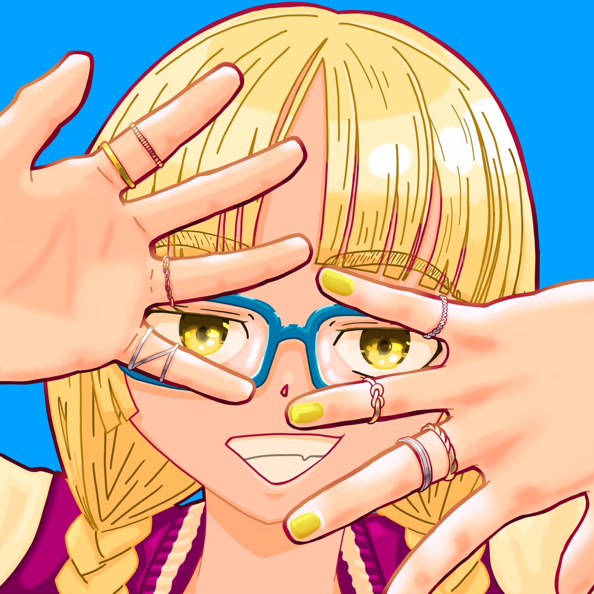 キャラクターアイコン作成します 人外キャラクター、人間キャラクターどちらも承ります イメージ2