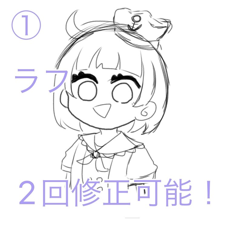 ちまっと簡単な可愛いイラスト描きます 最短1日！！シンプルで可愛いイラストを届けます！♡ イメージ4