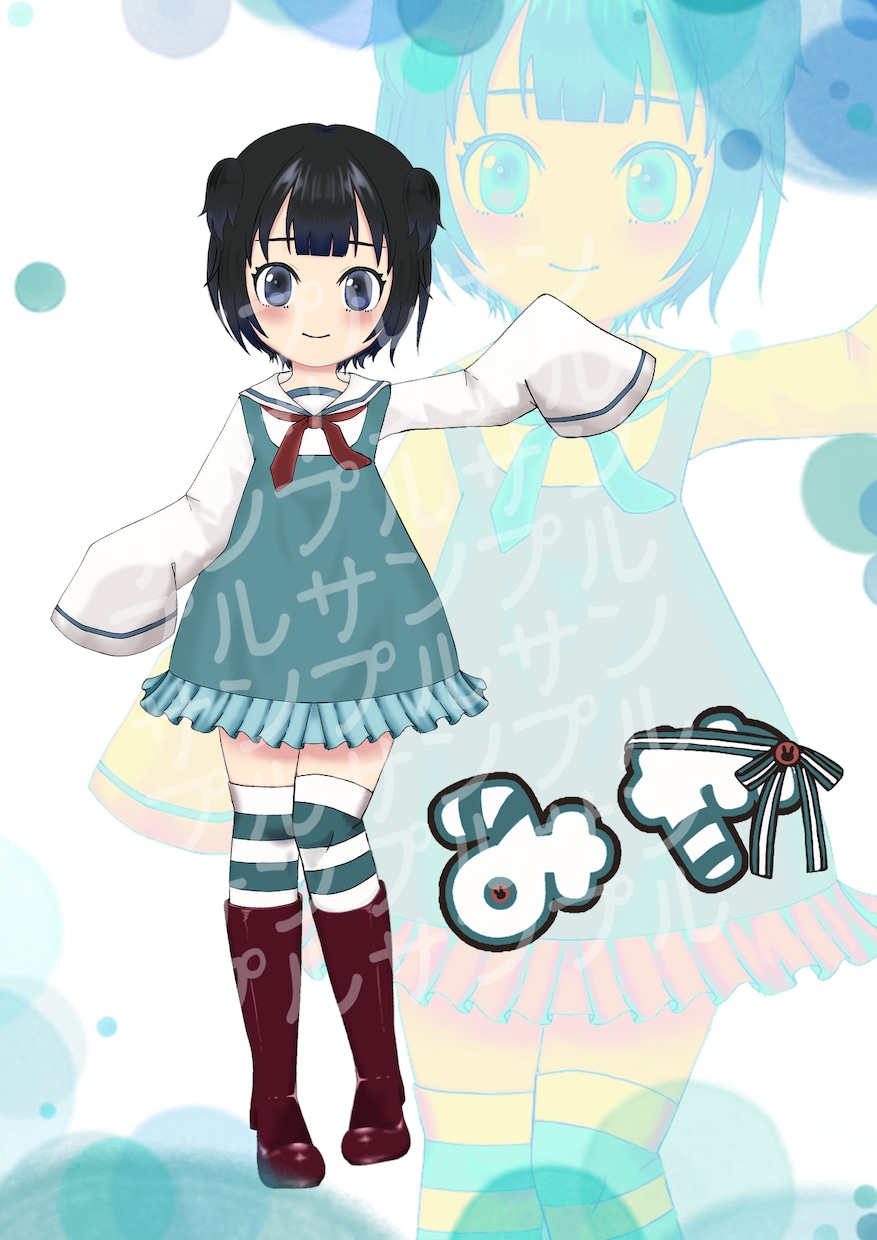 TRPG等の立ち絵描きます TRPGやIRIAMなどの立ち絵だけが欲しい方に！ イメージ3