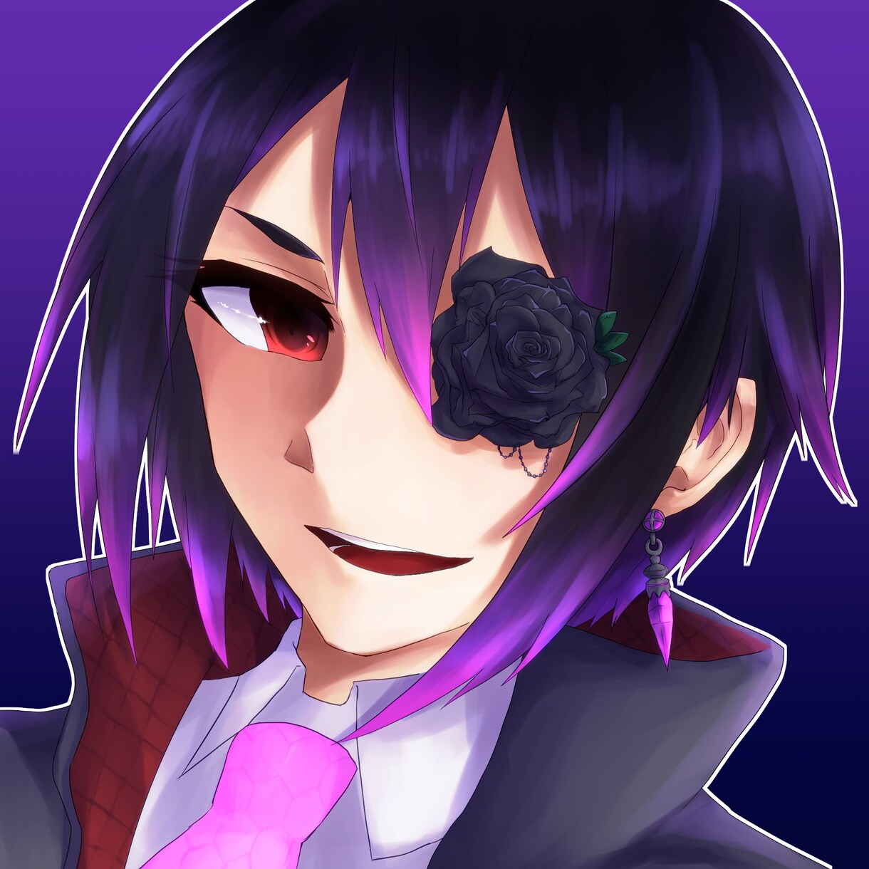 オリジナルのSNS用アイコン描かせていただきます 自分だけのアイコンが欲しい方に イメージ3