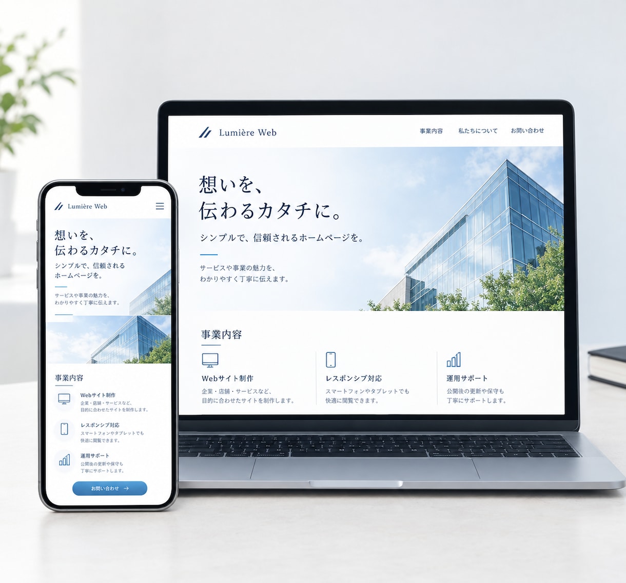 低価格でオリジナルWEBサイトを作成します 低価格でオリジナルサイトをお任せ下さい。 イメージ2