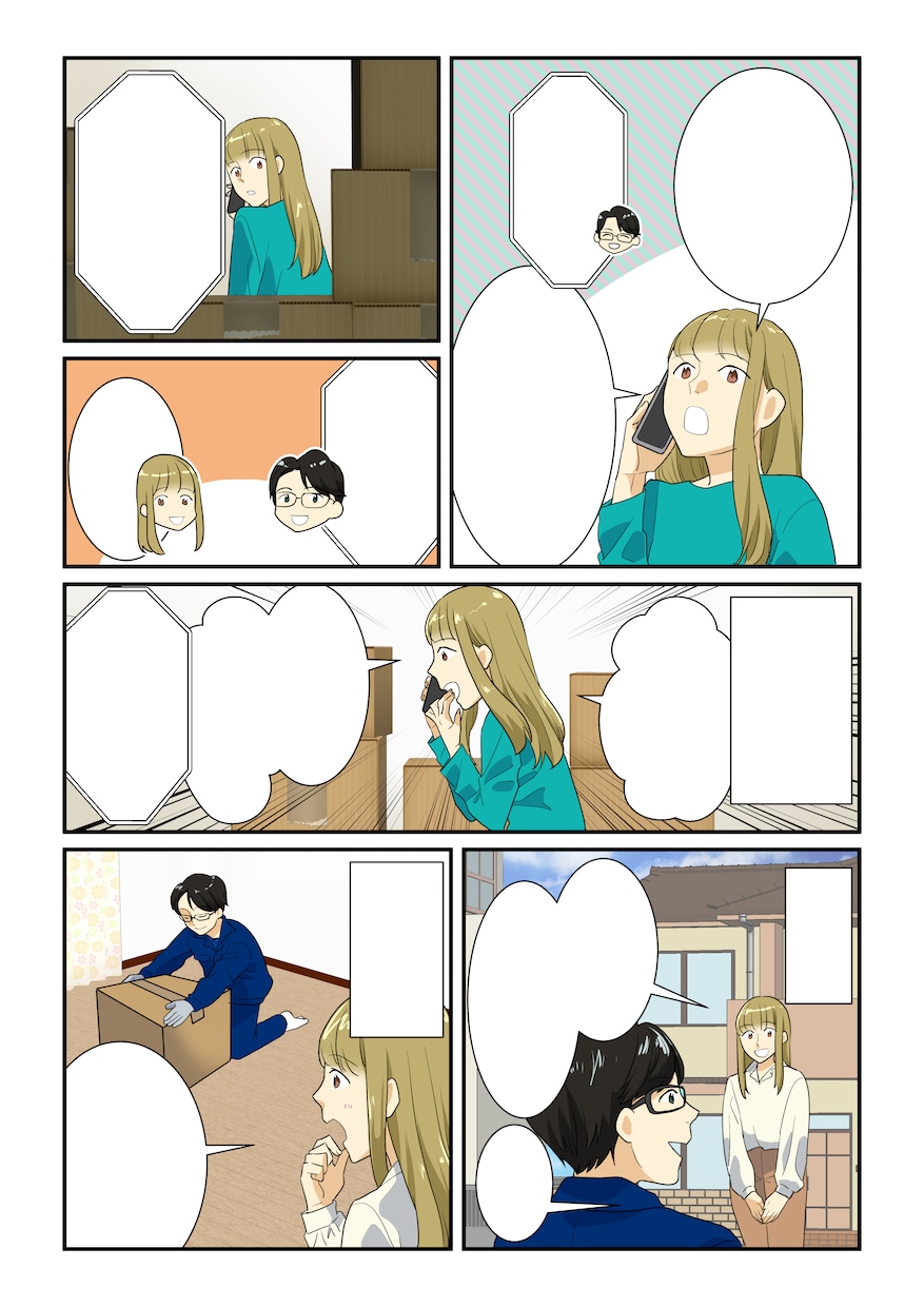 フルカラー広告漫画制作いたします シナリオ不要！縦読み漫画も！スタッフを登場させることも！ イメージ2