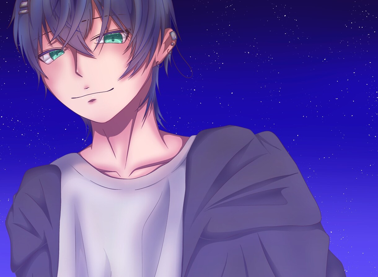 オリジナルキャラの高品質一枚絵イラスト制作します 中性的で魅力あるオリジナル一枚絵イラスト描きます イメージ4