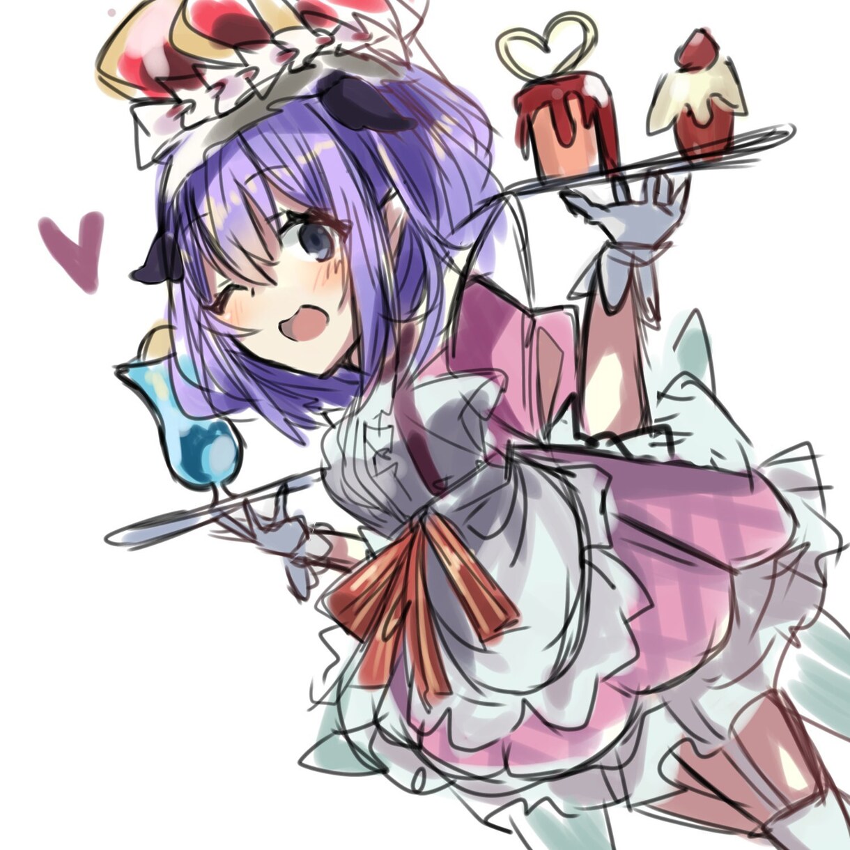 ゆるりなアイコン向けイラスト描きます ゆるかわな女の子中心に描きます　オリジナル・創作　どちらでも イメージ6