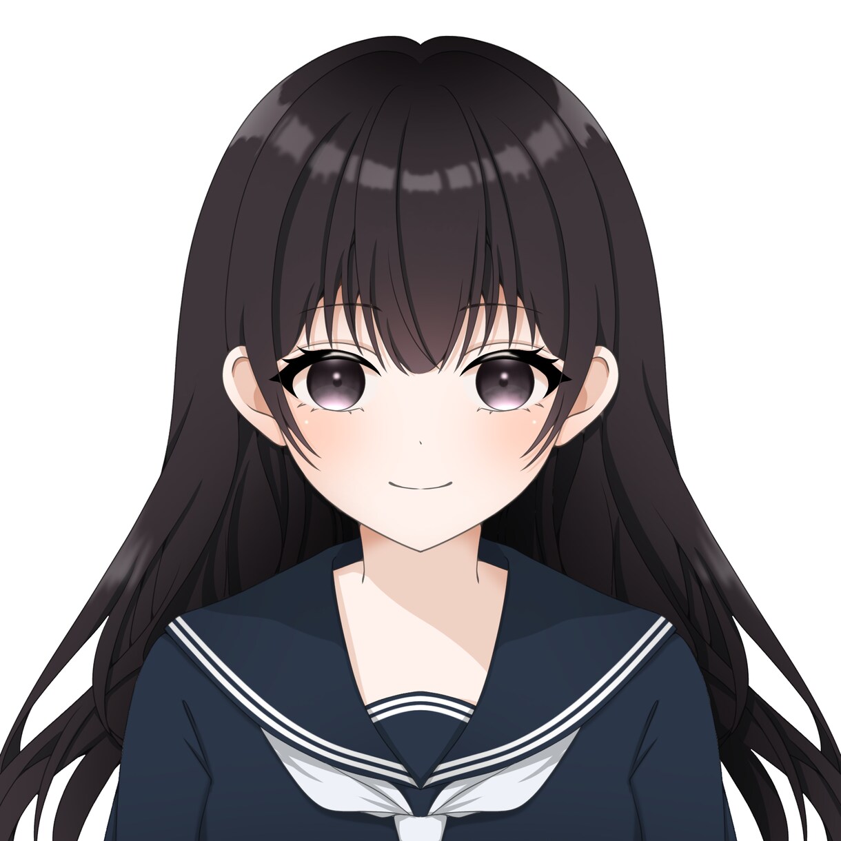 商用無料！格安でかわいい女の子アイコン描きます ラフなし背景なしだから手軽で安い！ イメージ3