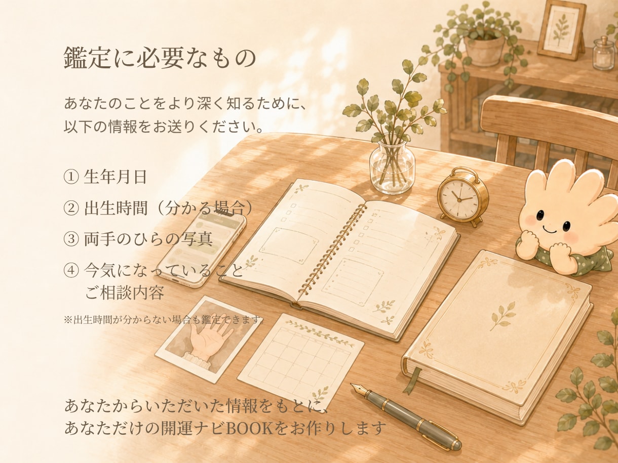 あなたらしい未来へ導く総合鑑定します 自分を知り、これからの一歩を見つける総合鑑定 イメージ6