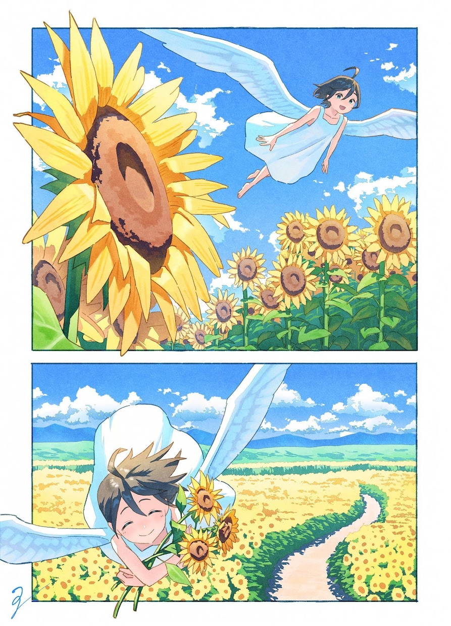 あたたかい世界観のイラストを描きます 一枚絵、サムネイル、MVイラスト、立ち絵など イメージ6