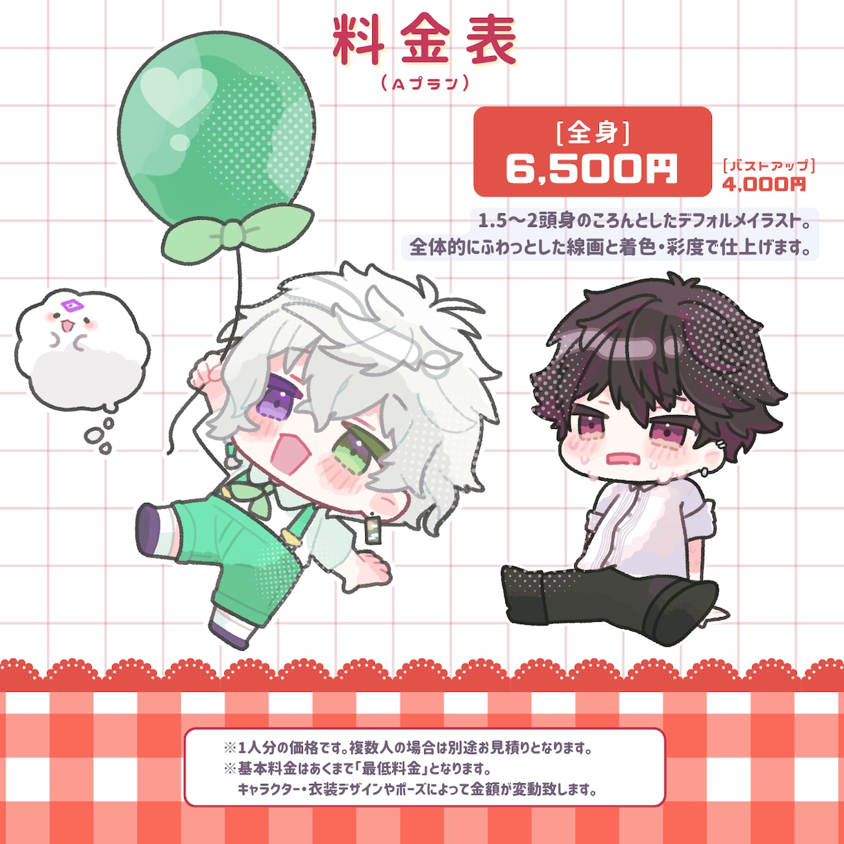 商用利用可◎かわいいミニキャライラスト描きます アニメーション対応♪魅力的なSDキャラ制作をお任せください！ イメージ2