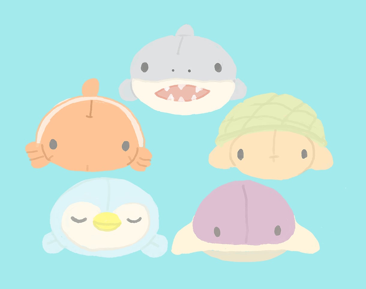 動物|食べ物|マスコットキャラ|POP描きます ぬくもり感のあるイラストであなたのおもいを形にします！ イメージ2