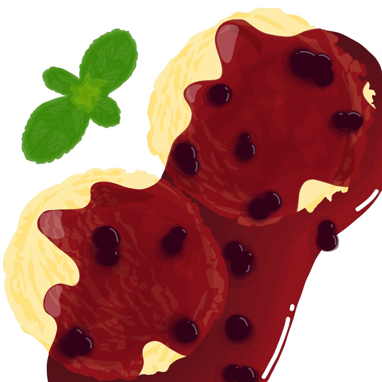 美味しいイラスト描きます ついお腹がなっちゃいそうなワンポイントイラストを。 イメージ3