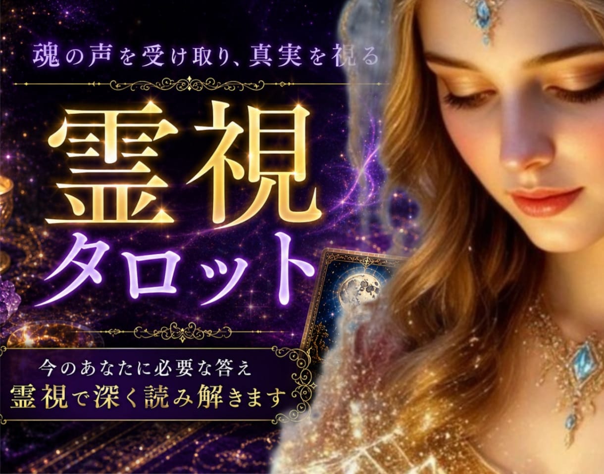 複雑愛✦霊視タロットであの人の本音を深く視ます 【即日鑑定】婚外恋愛・三角関係・歳の差恋愛など複雑愛に特化！ イメージ5