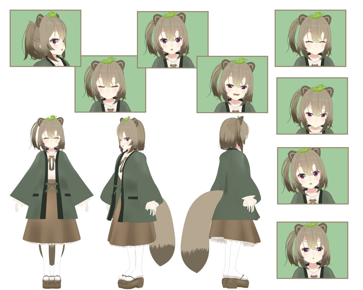 VTuber向け、完全オリジナル3Dモデル作ります blenderで1から制作！あなただけのオリジナルモデル！ イメージ3