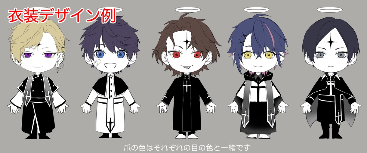 グッズやアイコン等のSDキャライラスト作成承ります ちまっとムチっとしたイラストが得意です◉ イメージ2