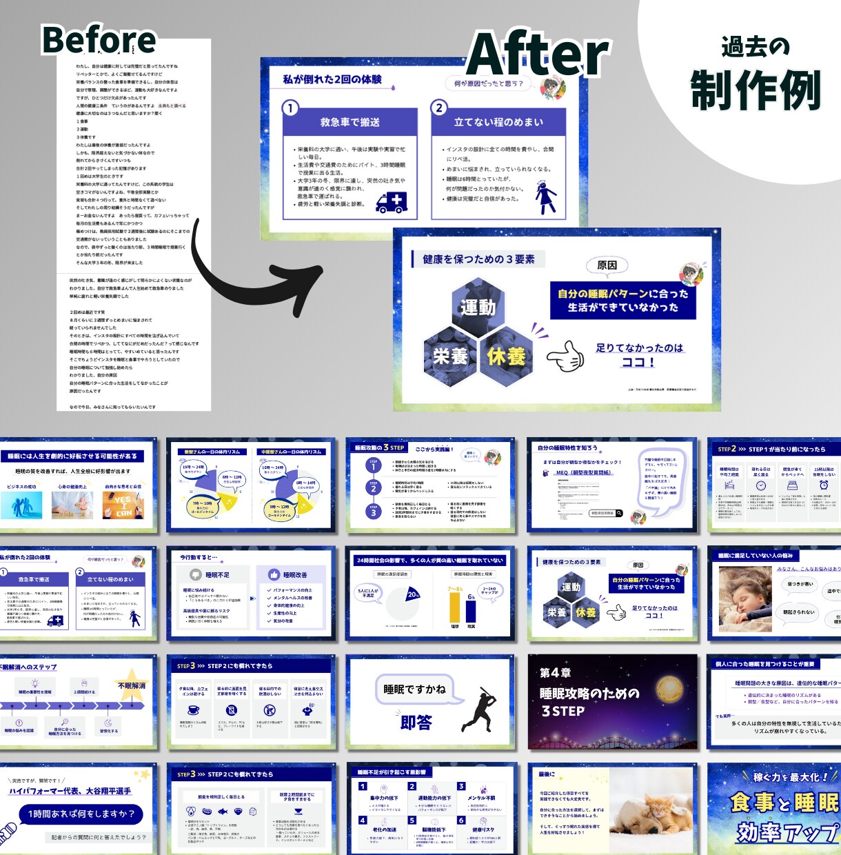 伝わる！魅せる！心が動く！☆図解、資料作成します 「資料作成が苦手／時間がない／なんかダサい」を解決します！ イメージ9