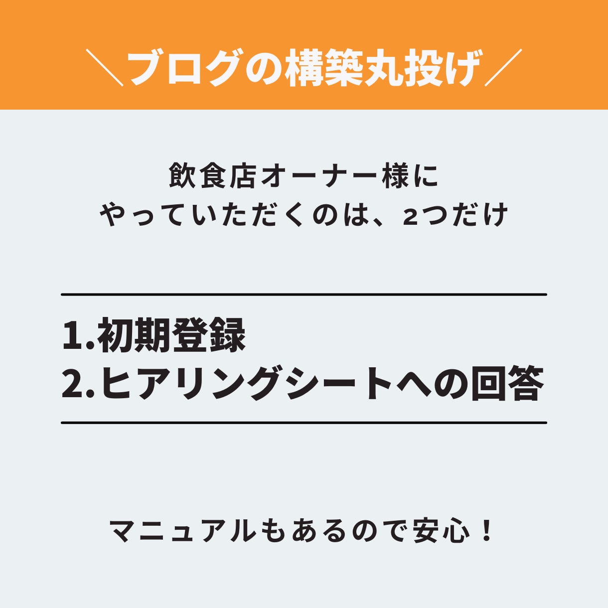 地域で人気飲食店になるための集客ブログを作ります WordPress構築代行☆元編集者によるプロフ記事添削付き イメージ2