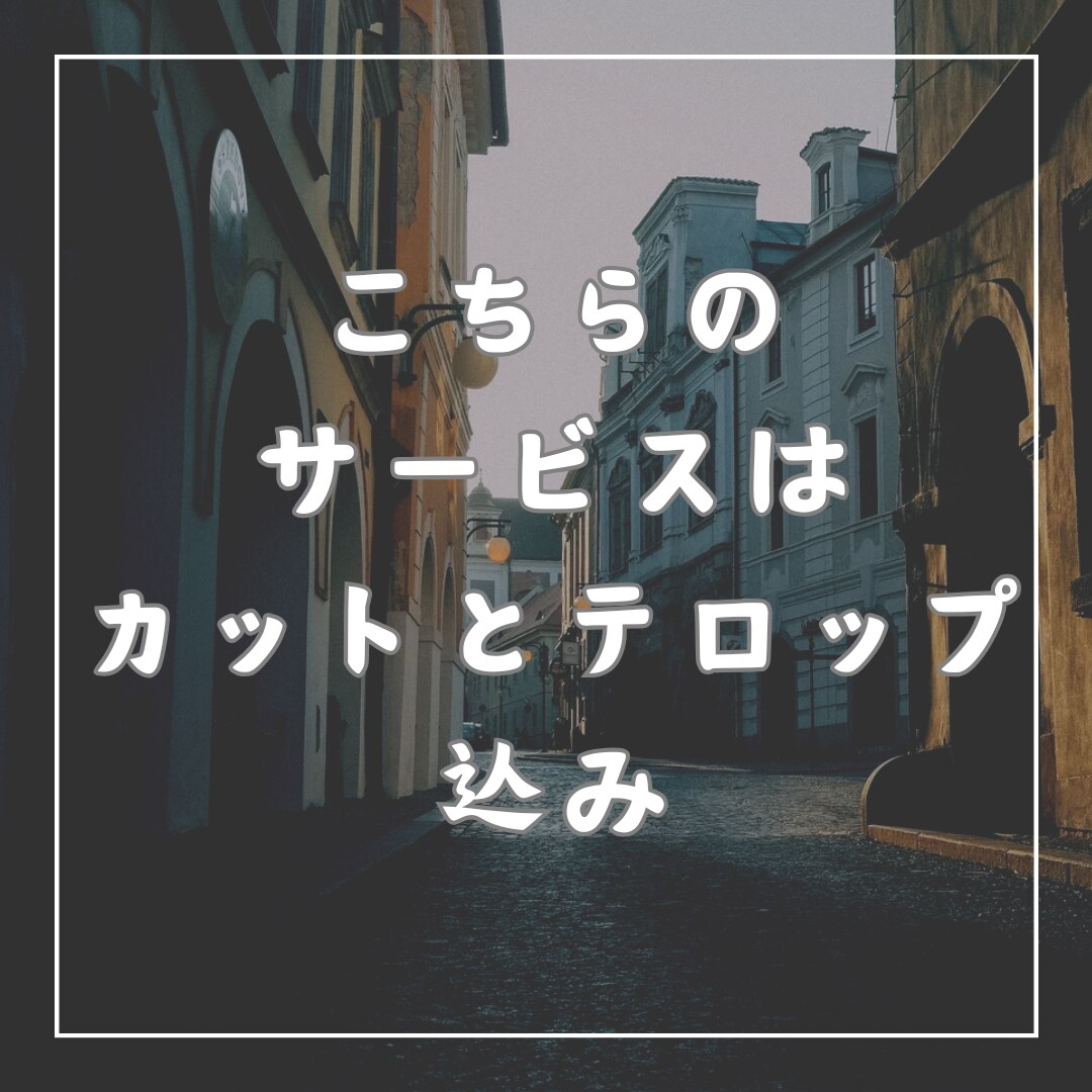 視覚を引き込む動画編集！納期も迅速対応します あなたのアイデア、私たちが映像で形にします！ イメージ2