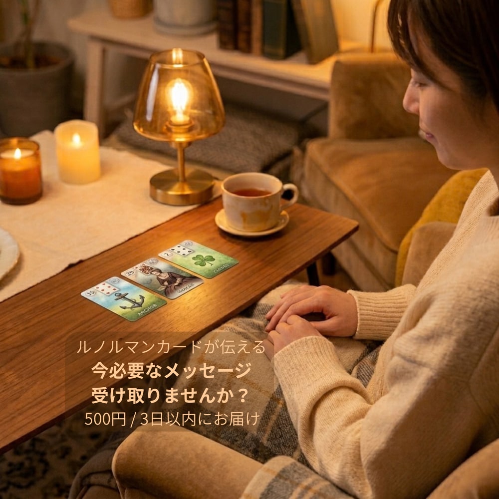 現在置かれている状況とアドバイスカードを引きます お気軽に今必要なメッセージを受け取りませんか イメージ1