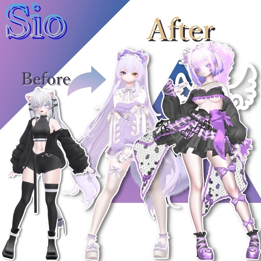 VRchatアバター、心を込めて改変代行いたします 【あなたの声に合ったアバター改変も！】 イメージ8