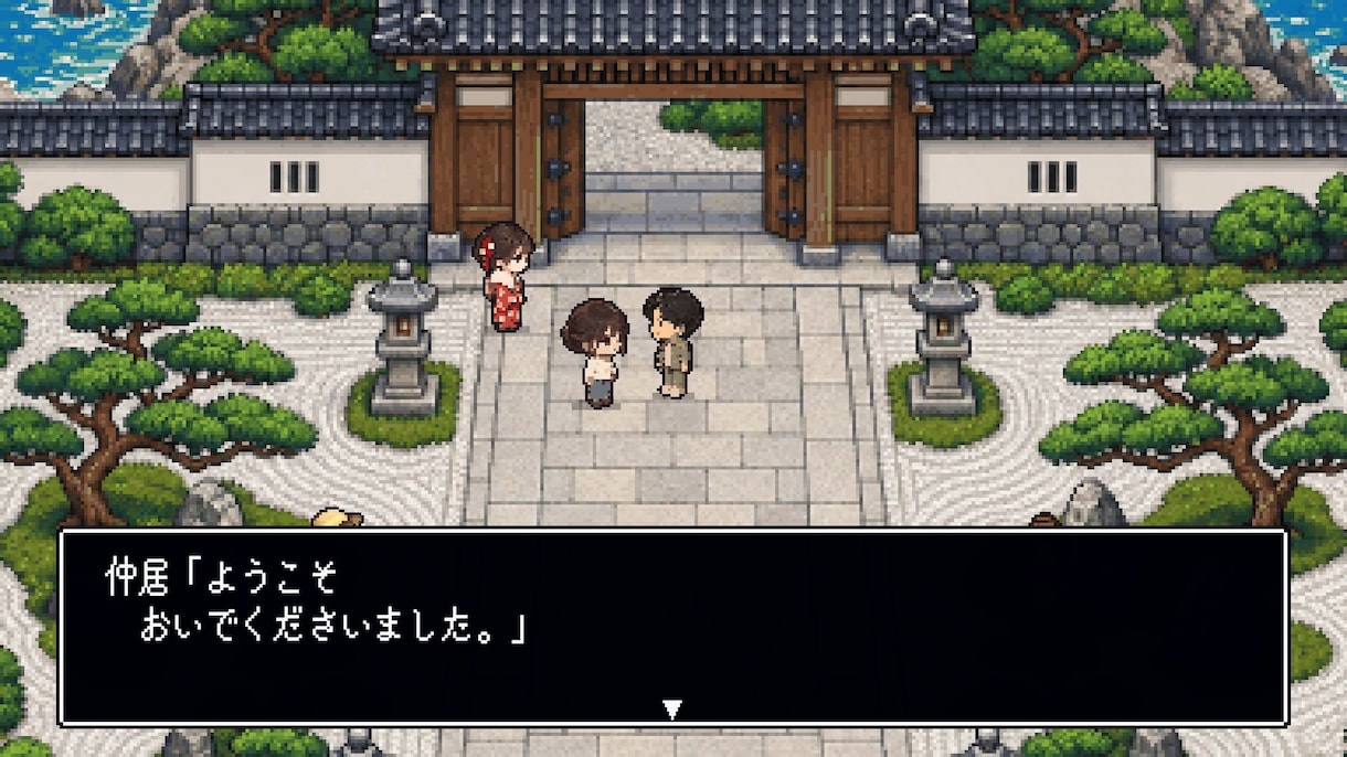 RPG風！ホテル旅館の紹介PV作ります ドット絵の勇者が宿を冒険 SNSで目を引く紹介映像 イメージ2