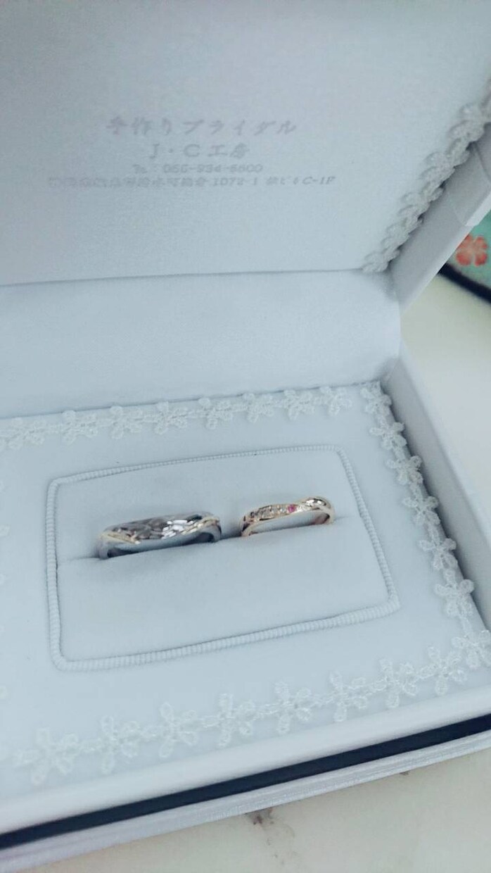 世界に１つ！オーダーメイド結婚指輪を作ります フルオーダーメイドの結婚指輪を手作りします イメージ8