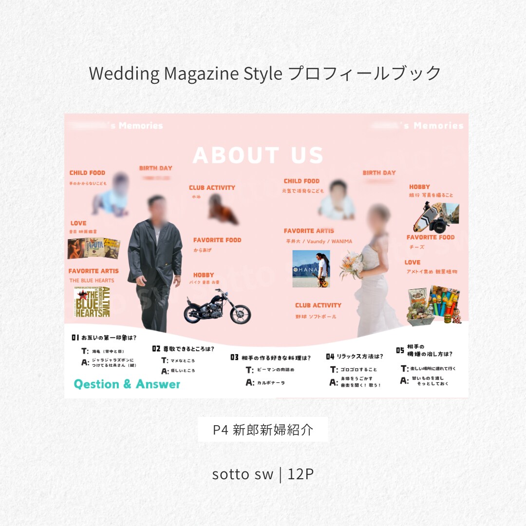 Wedding Magazine が提供します 12ページ編成で大満足◎ カスタム豊富なオリジナルブックに！ イメージ4