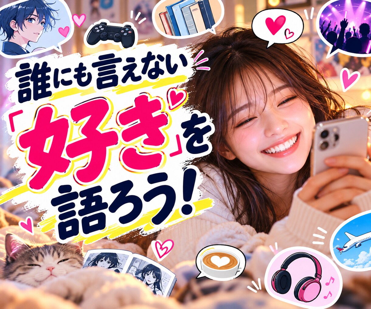 あなたの好きなことを何でも楽しく聞きます 誰も興味を持ってくれない話こそ大歓迎！お相手します イメージ8