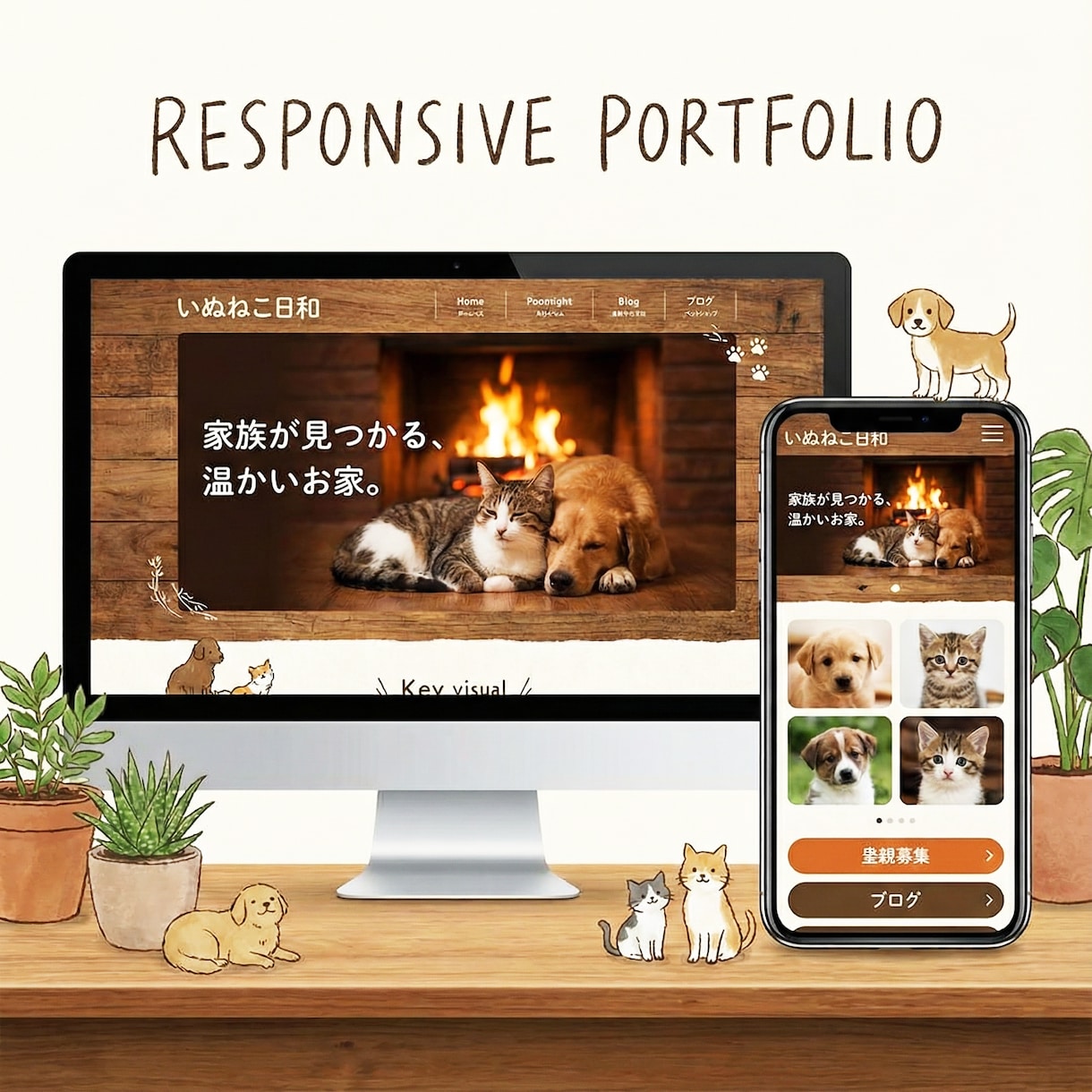 4万円でフル仕様！短期でワードプレスサイト作ります 【モニター価格！】最初に完成イメージを確認できるから安心！ イメージ5
