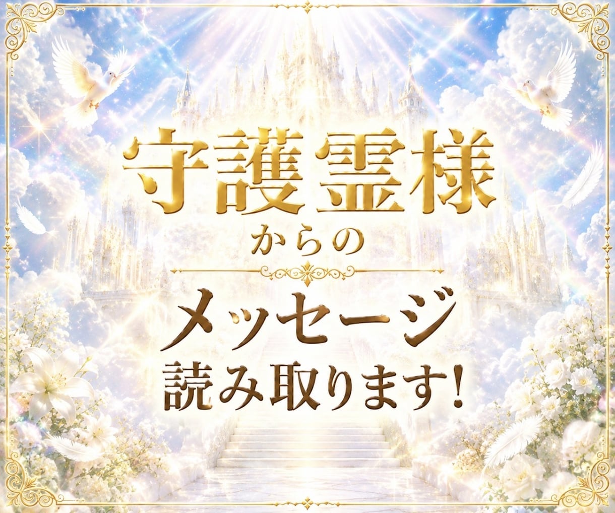 守護霊様からのメッセージをお届けします 今、必要なメッセージは何⁉️ お伝えします イメージ1