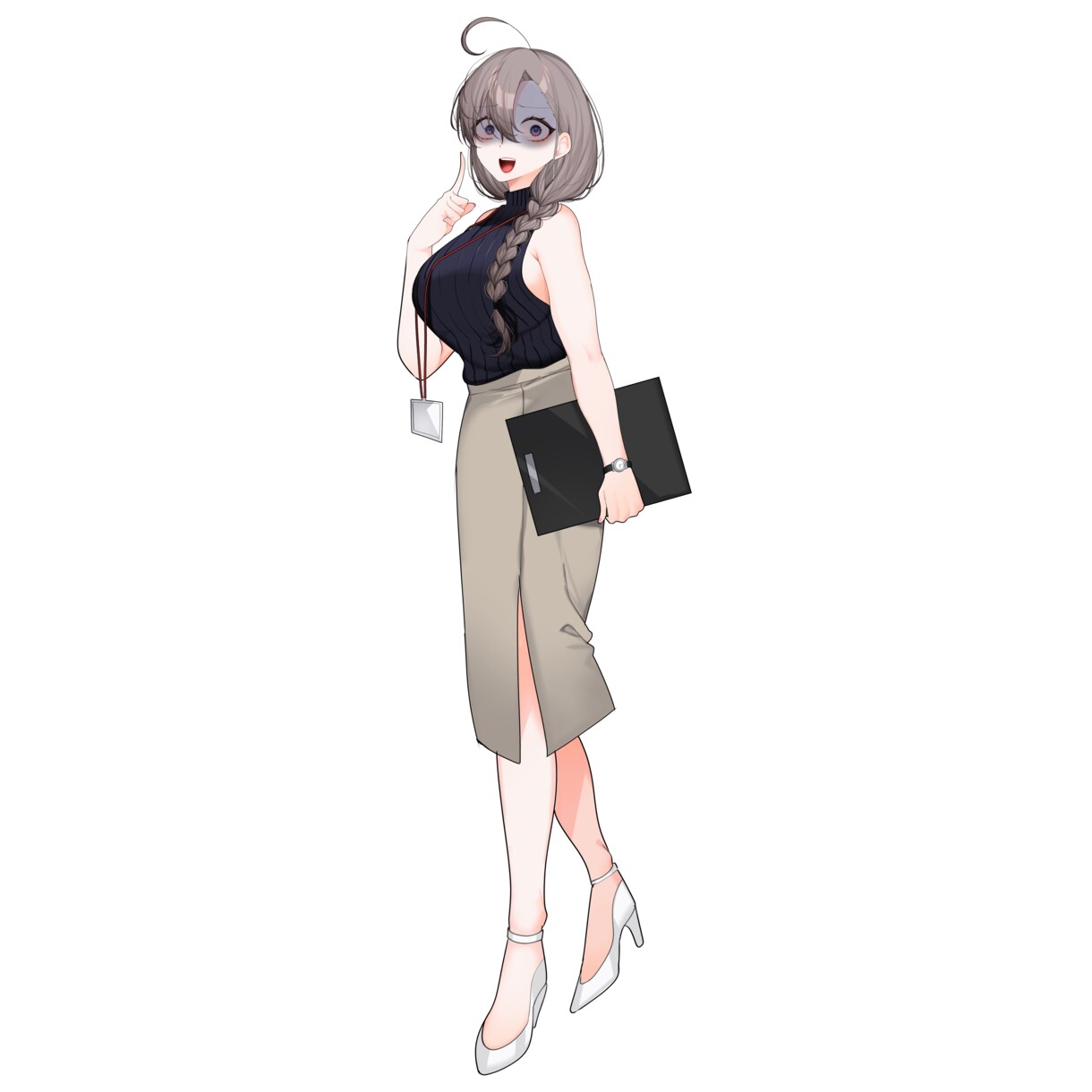 差分８種◆立ち絵販売します 大人な女性会社員・教師です～！ イメージ7