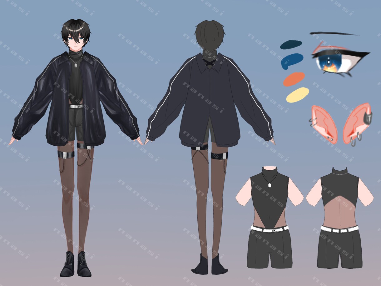 TRPGやYouTubeの立ち絵描きます あなたの創作キャラを形にします！ イメージ1