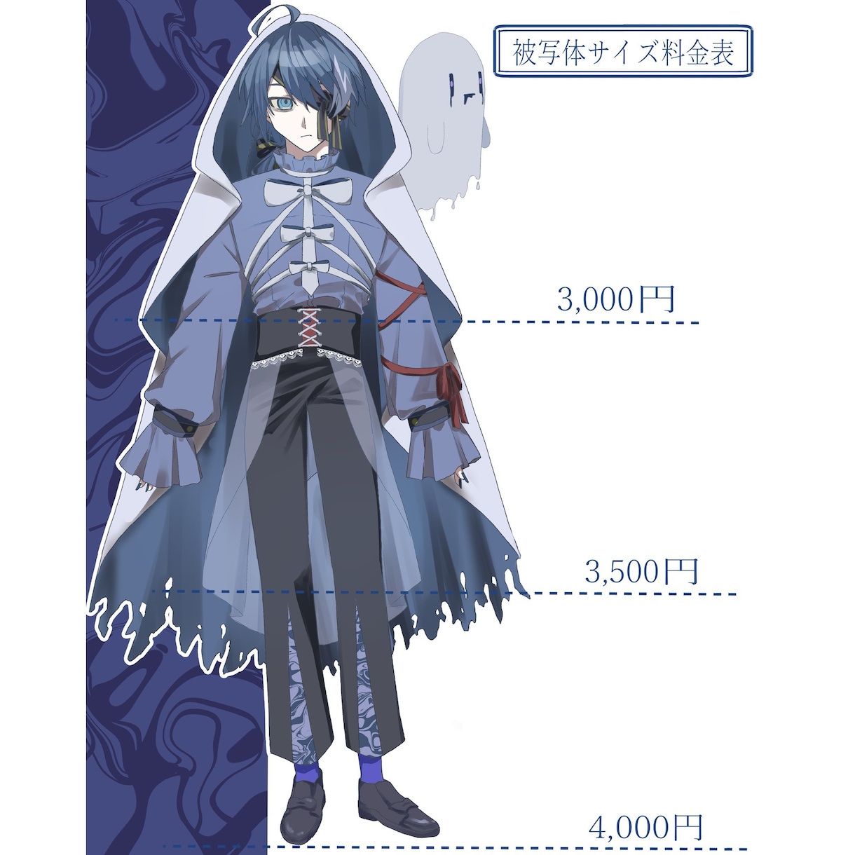 TRPG･ゲーム用の立ち絵を制作します ご希望に沿った立ち絵でTRPGに彩りを！ イメージ2