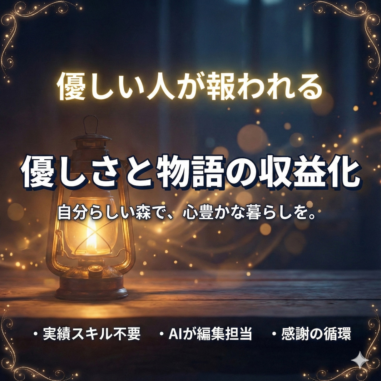 弱さを資産に変える「優しい物語の収益化」教えます 優しいままで報われる「物語の収益化」完全ガイド イメージ1