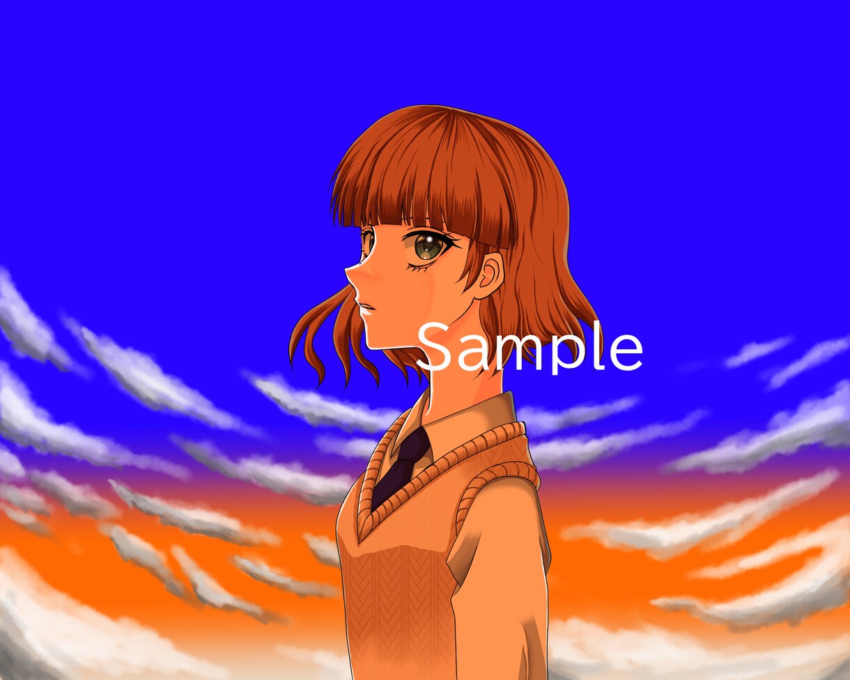権利譲渡込み！ご希望のNFTアートをお描き致します 可愛い、かっこいい。目を引く人物絵をご希望の方はこちら！ イメージ6