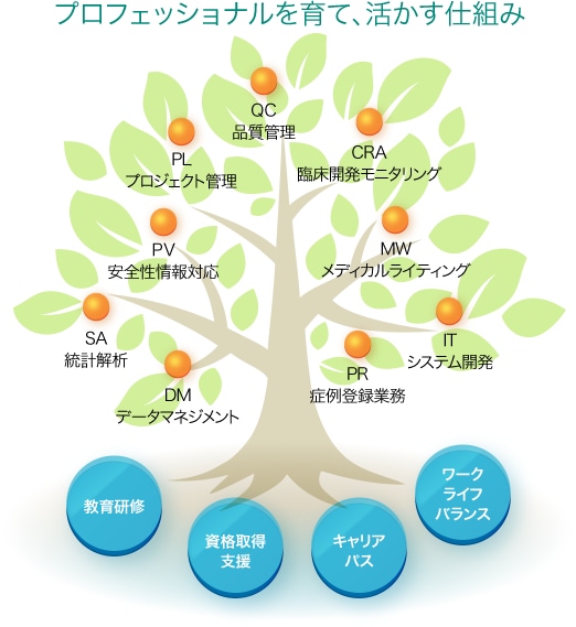 CRA職,PV職へ向けた就職・転職をサポートします チャット形式で質問5つにお答えします イメージ1