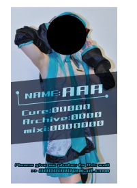 他目的・両面OK！写真に合ったコスプレ名刺作ります 名刺サイズなら他カードもOK。 イメージ3