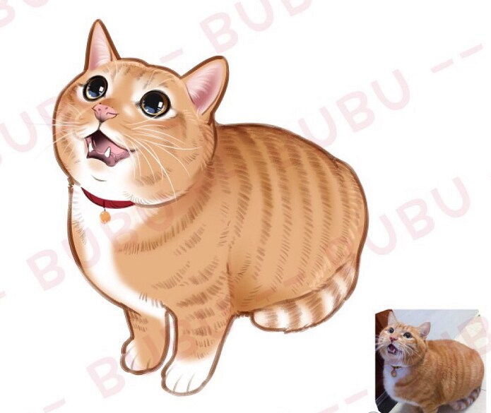 ペット向けの似顔絵を提供します 愛情たっぷりの似顔絵でペットとの絆を永遠に残しましょう イメージ9