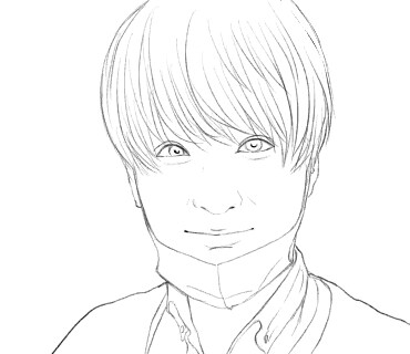 原型を生かした美しい似顔絵制作します リアルタッチよりの似顔絵アイコン。SNSアイコンにどうぞ イメージ7