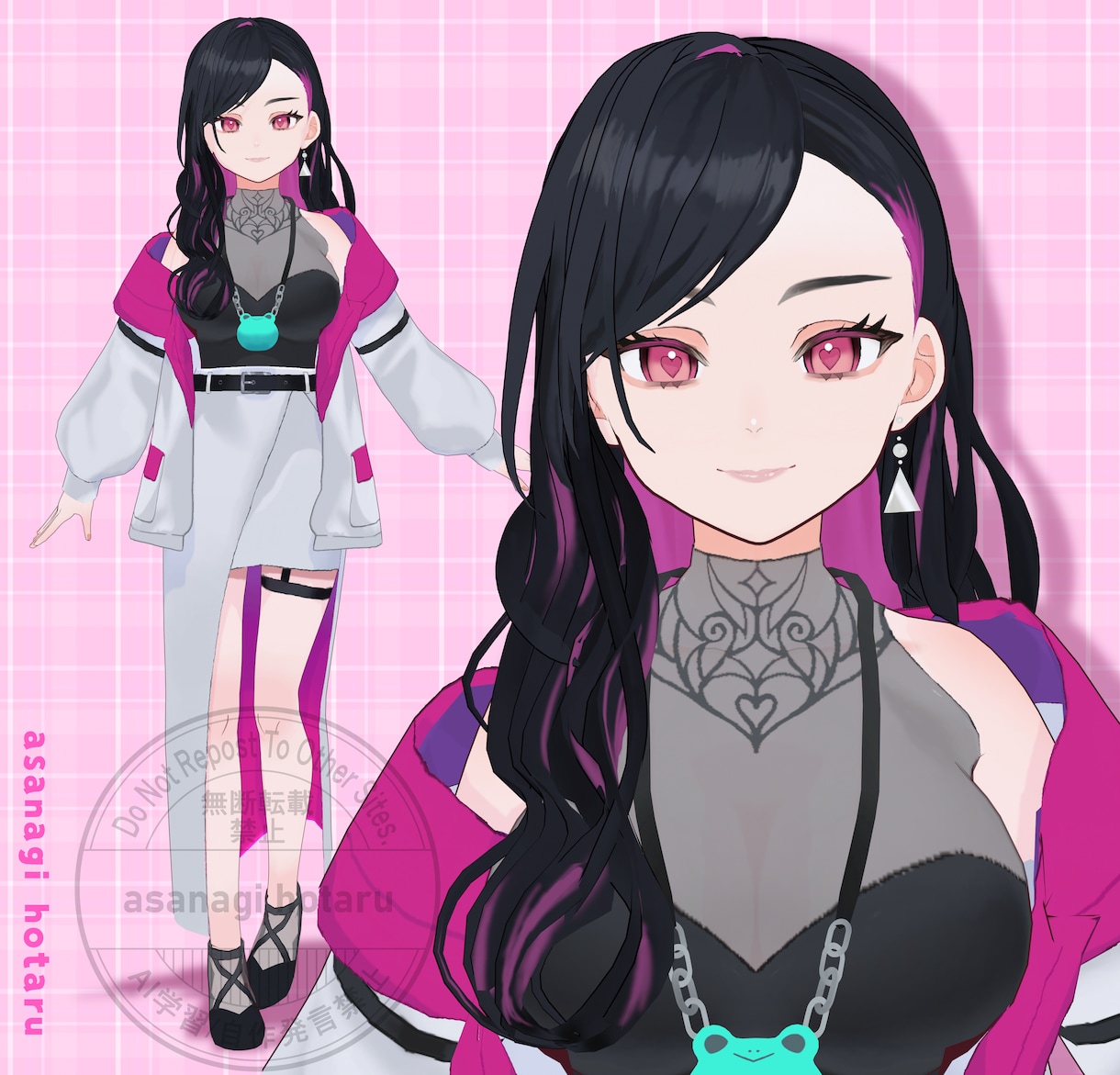 再現可！あなただけのオリジナル3Dモデル制作します VRchatで使用可能！VTuber活動やMMDにも！ イメージ10