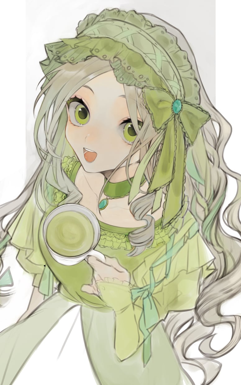 アイコンイラスト・立ち絵・一枚絵制作します ゴシック/ロリィタ/幻想的な一枚を イメージ1