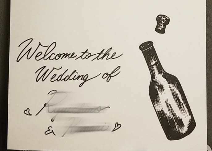 結婚式等のウェルカムボード作成致します 一生の思い出になる様なボードを作成致します イメージ2