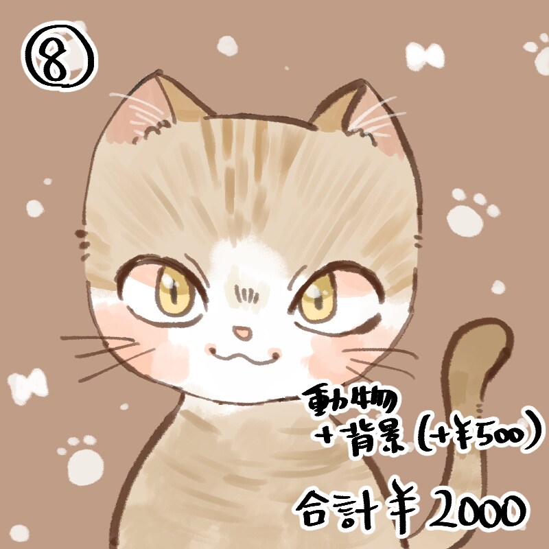 即日可！かわいい♡デフォルメアイコン制作いたします SNSアイコン以外にも、TRPGの顔グラ等で使用できます☆ イメージ9