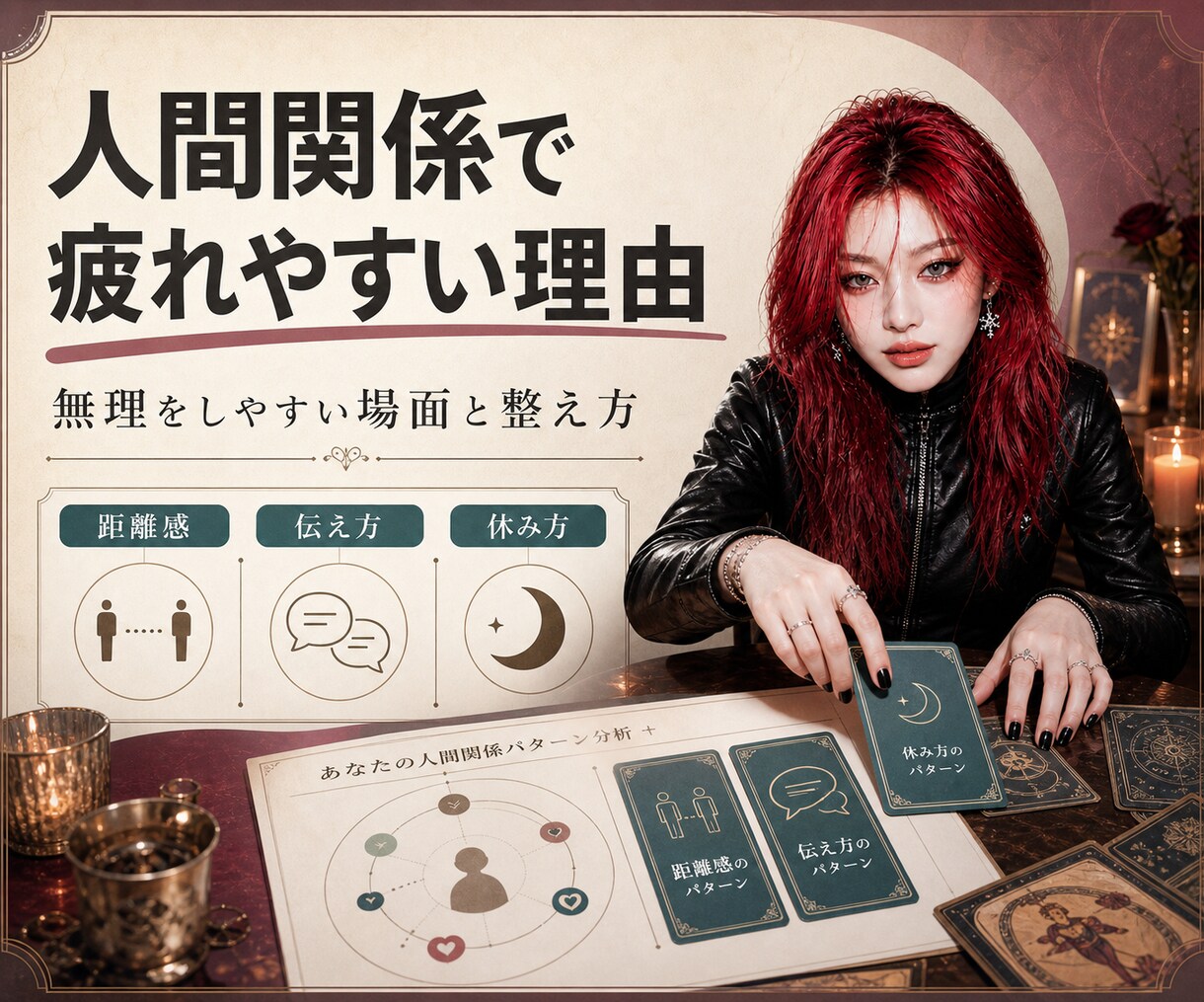 四柱推命で自分の取扱説明書を作ります 性格・強み・クセ・疲れやすい場面を、前向きに言語化します イメージ4