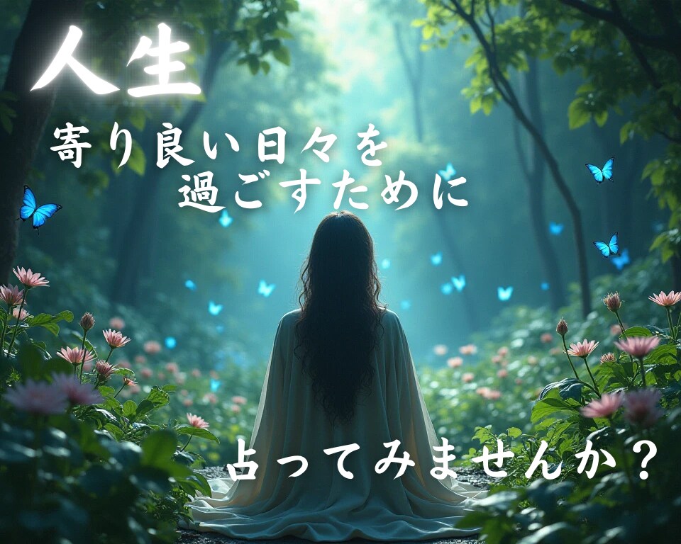 寄り良い日々のために占います 寄り良い日々を過ごす為に足りないものをお伝えします イメージ1